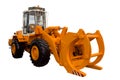 Tractor for lumber industry