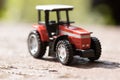 Tractor miniature concept background