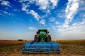 Tractor - modern agriculture equipment Royalty Free Stock Photo