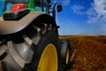 Tractor - modern agriculture equipment Royalty Free Stock Photo