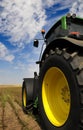 Tractor - modern agriculture equipment Royalty Free Stock Photo