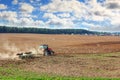 Tractor Plowing