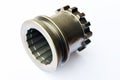 Tractor power take-off shaft coupling