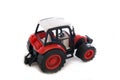 Tractor red toy Royalty Free Stock Photo
