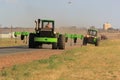 Tractor road transport in South Africa Royalty Free Stock Photo