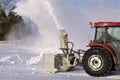 Tractor snowblower