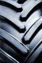 Tractor tire detail Royalty Free Stock Photo