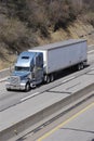 Tractor Trailer Truck Royalty Free Stock Photo