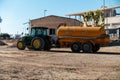 tractor water tanker