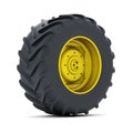 Tractor wheel Royalty Free Stock Photo