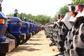 Tractors in the Factory India