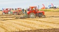 Tractors at Ploughing Championship. Royalty Free Stock Photo