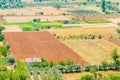 Tracts of land under agriculture in southern country