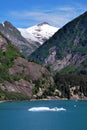 In the Tracy Arm Fjord Alaska Royalty Free Stock Photo