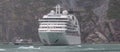 Seabourn Sojourn drifting in Tracy Arm Fjord