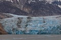 Tracy Arm, Glacier, between Juneau and Ketchikan, Alaska Royalty Free Stock Photo