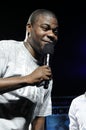 Tracy Morgan appearing live.