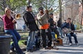 Trad. Jazz Band, Greenich Village New York