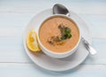 Tradational Turkish Cuisine Tarhana Soup Royalty Free Stock Photo