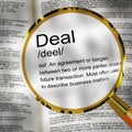 Trade deal icon concept means agreement and partnership - 3d illustration