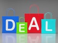 Trade deal icon concept means agreement and partnership - 3d illustration