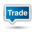 Trade prime blue banner button Royalty Free Stock Photo