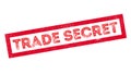 Trade Secret rubber stamp Royalty Free Stock Photo