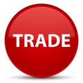 Trade special red round button Royalty Free Stock Photo