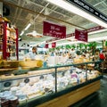 Trade in traditional Swedish food in the local Hay Market Hotorget