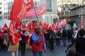 Trade union demostration