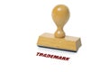 Trademark Rubber Stamp Royalty Free Stock Photo