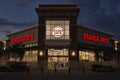 Trader Joe`s Grocery Store at Twilight Royalty Free Stock Photo