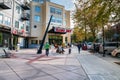 Trader Joes neighborhood grocery store Royalty Free Stock Photo