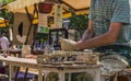 Tradesman Making Pots