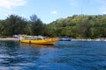 Tradicional Indonesia Boats in Gili Island