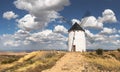 Tradicional Windmill in Ojos Negros, Spain Royalty Free Stock Photo