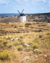 Tradicional Windmill in Ojos Negros, Spain