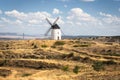 Tradicional Windmill in Teruel, Spain