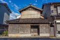 Tradiional old wooden Japanese house, Mikawa, Japan