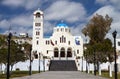 Tradiitonal church in Greece Royalty Free Stock Photo