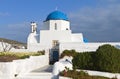 Tradiitonal church in Greece Royalty Free Stock Photo