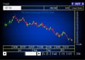 Trading dashboard Trading Chart Stock Market Concept Business Finance vector illustration