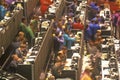 Trading Floor of The Chicago Board of Trade, Chicago, Illinois