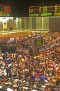 Trading Floor of The Chicago Board of Trade, Chicago, Illinois Royalty Free Stock Photo