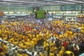 Trading Floor of the Chicago Mercantile Exchange, Chicago, Illinois Royalty Free Stock Photo