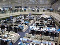 Trading Floor of Deutsche Bank in Frankfurt am Main, Hessen, Germany Royalty Free Stock Photo