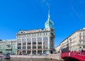 Trading house Esders and Scheefhals, embankment of Moika River, St. Petersburg, Russia