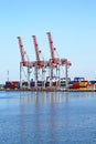 Trading seaport with cranes, Odessa, Ukraine