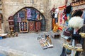 Tradional Azerbaijani souveniers in Baku old city Royalty Free Stock Photo