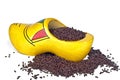 Tradional dutch clog with chocolate sprinkles